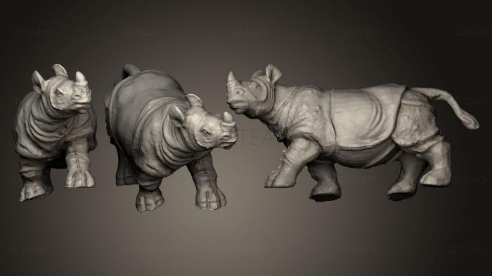 Статуэтки животных Носорог